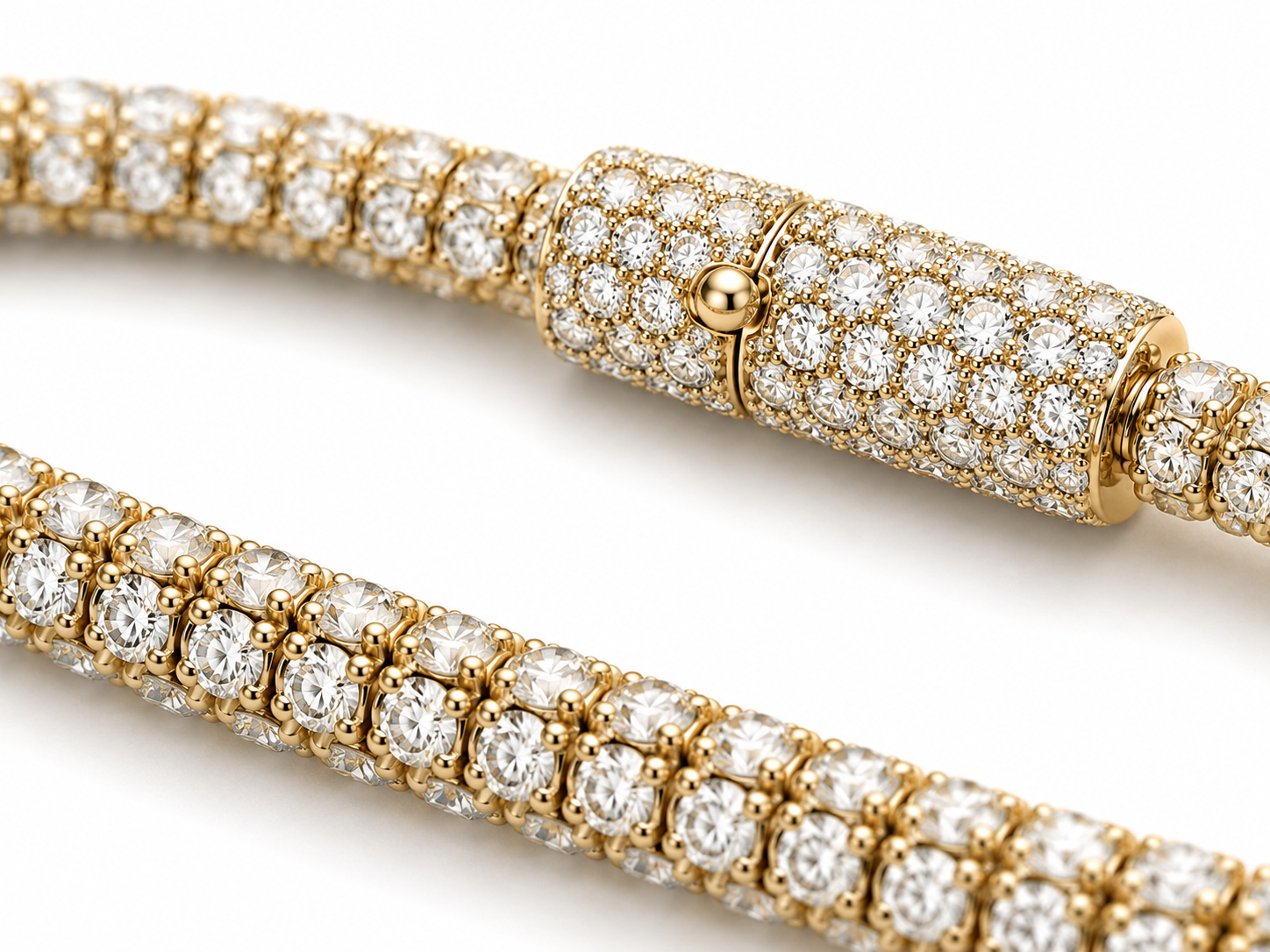 Luxe Orbit Lab Diamond Bracelet