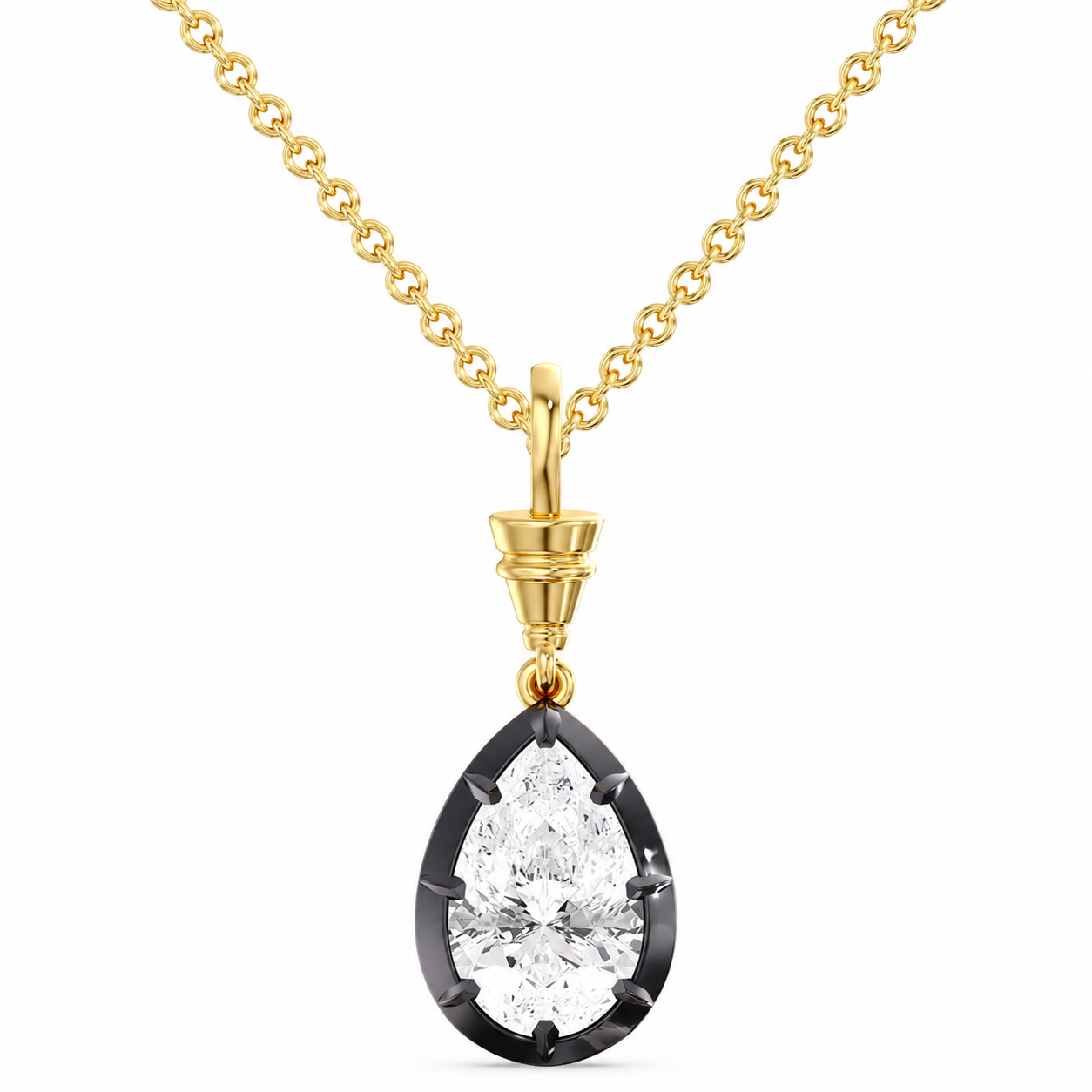 Georgian Pear Lantern Pendant