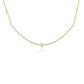 Pear Drop Bar Necklace