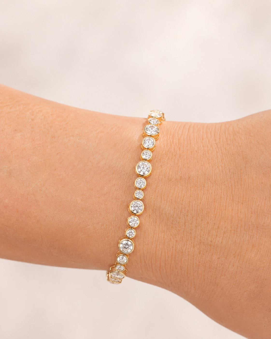 Bubble Bezel Bracelet
