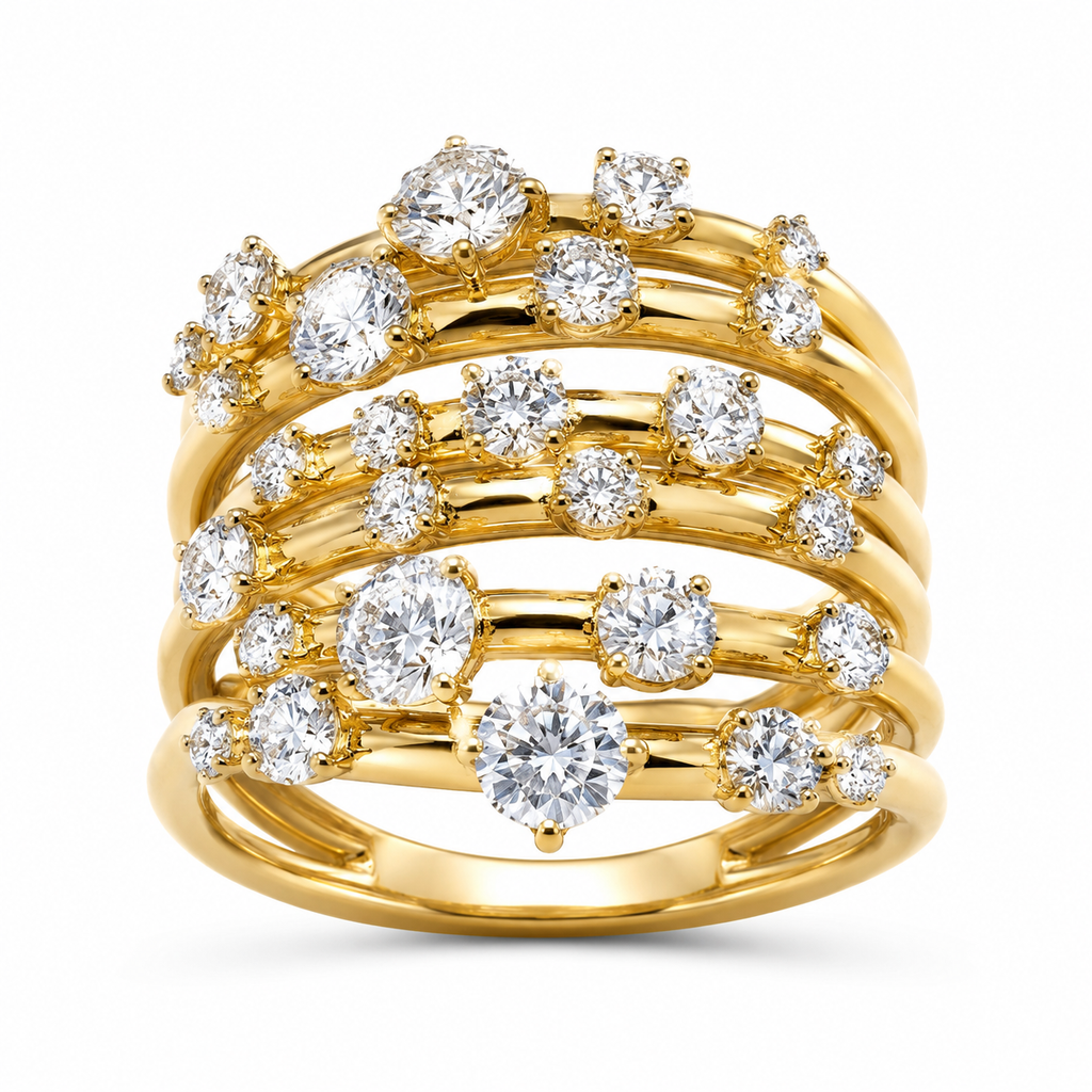Constellation Lab Diamond Statement Ring