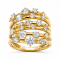 Constellation Lab Diamond Statement Ring
