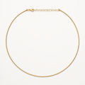 Flexible Omega Chain (1.5 mm, 14K)