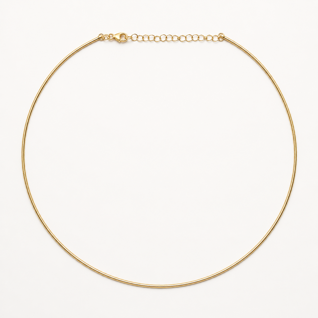Flexible Omega Chain (1.5 mm, 14K)