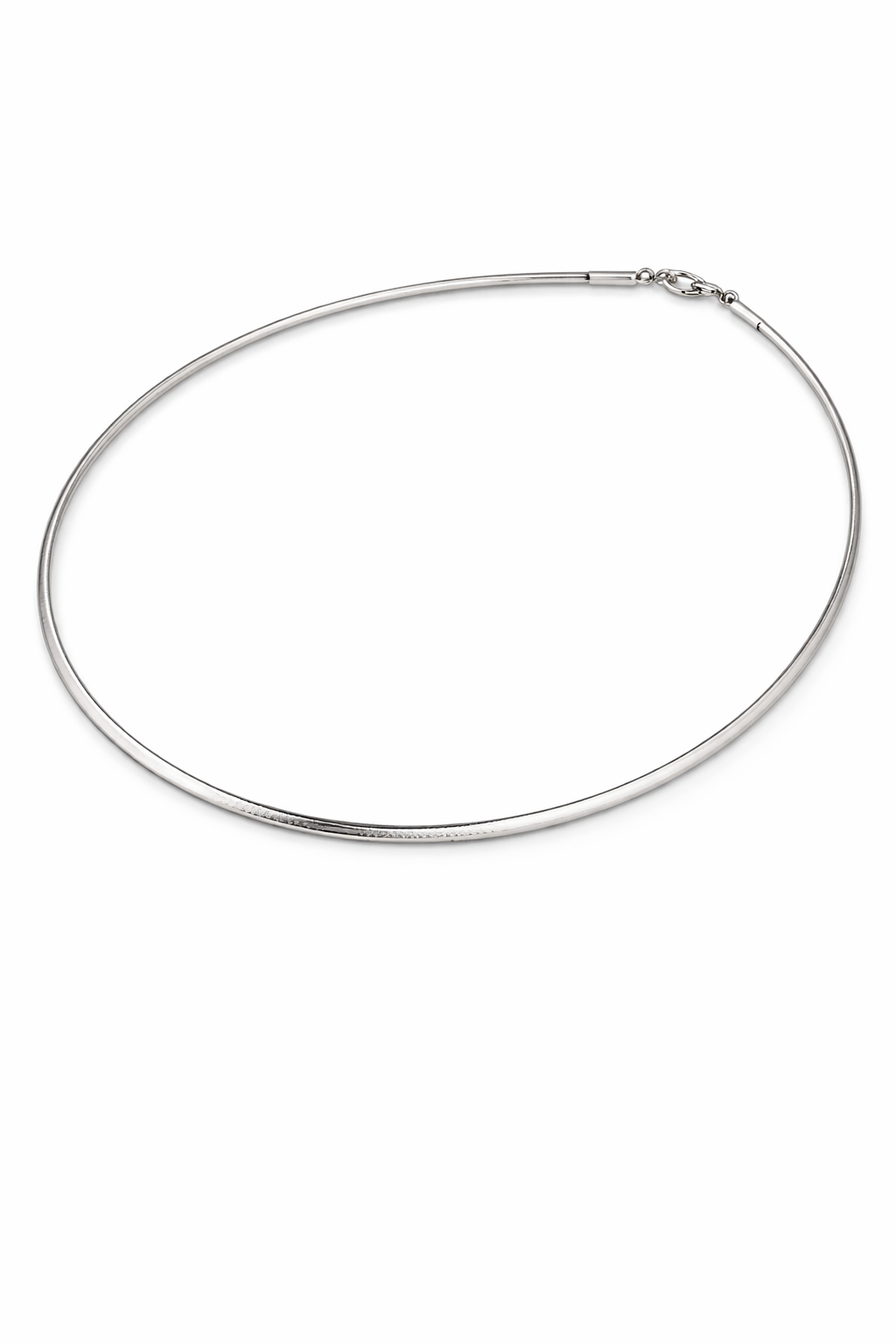 Two-Tone Reversible Flexible Omega Necklace