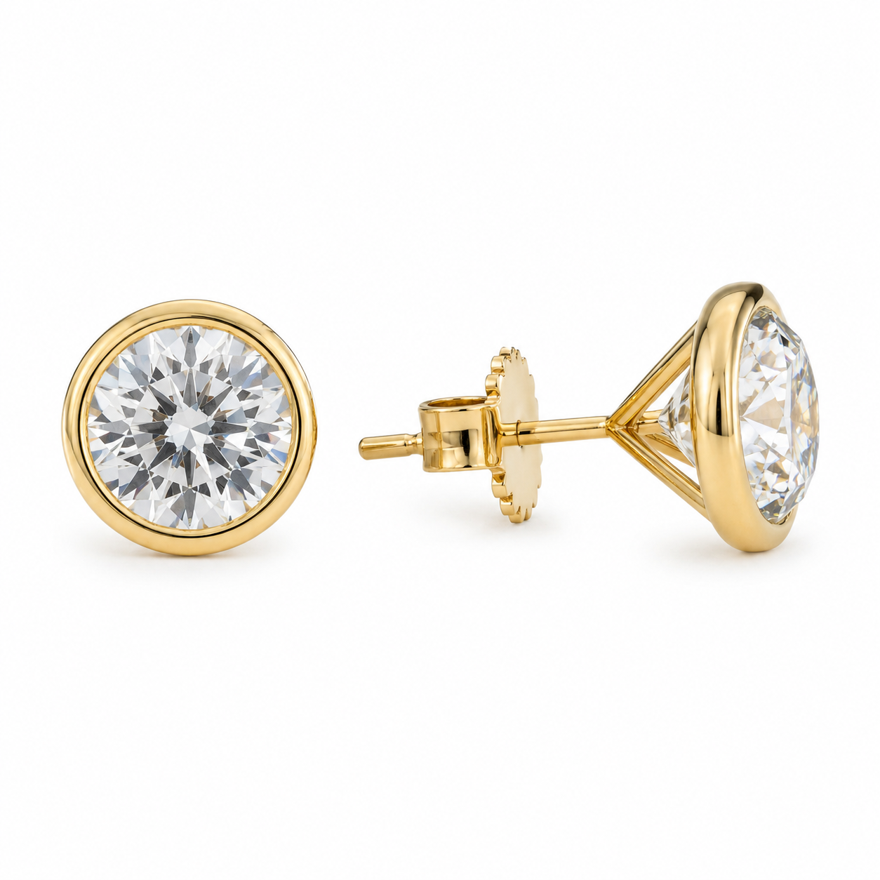 Bold Power Bezel Studs