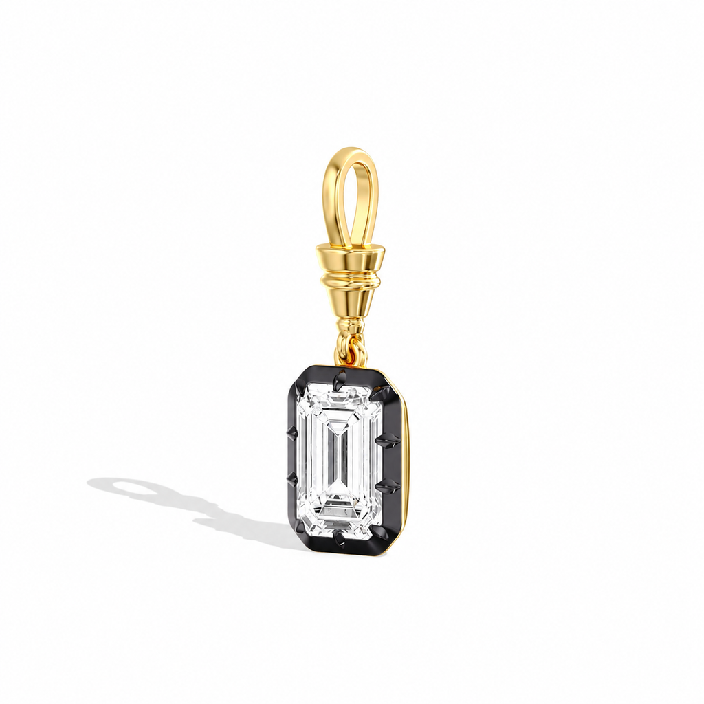 Georgian Emerald Lantern Pendant