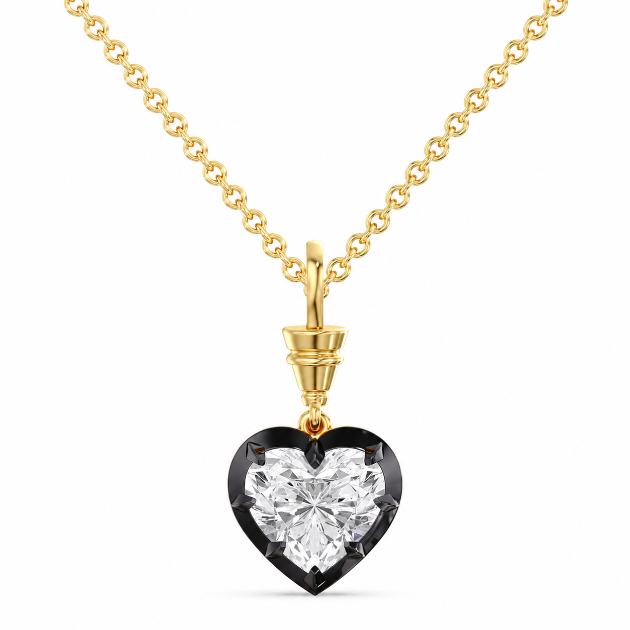 Georgian Heart Lantern Pendant