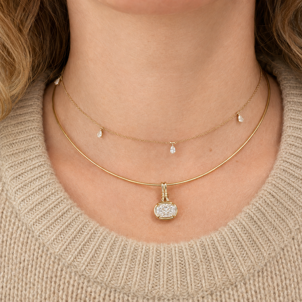 The Talisman Cushion Pendant (2 ctw)