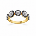Georgian Rhodium Ring