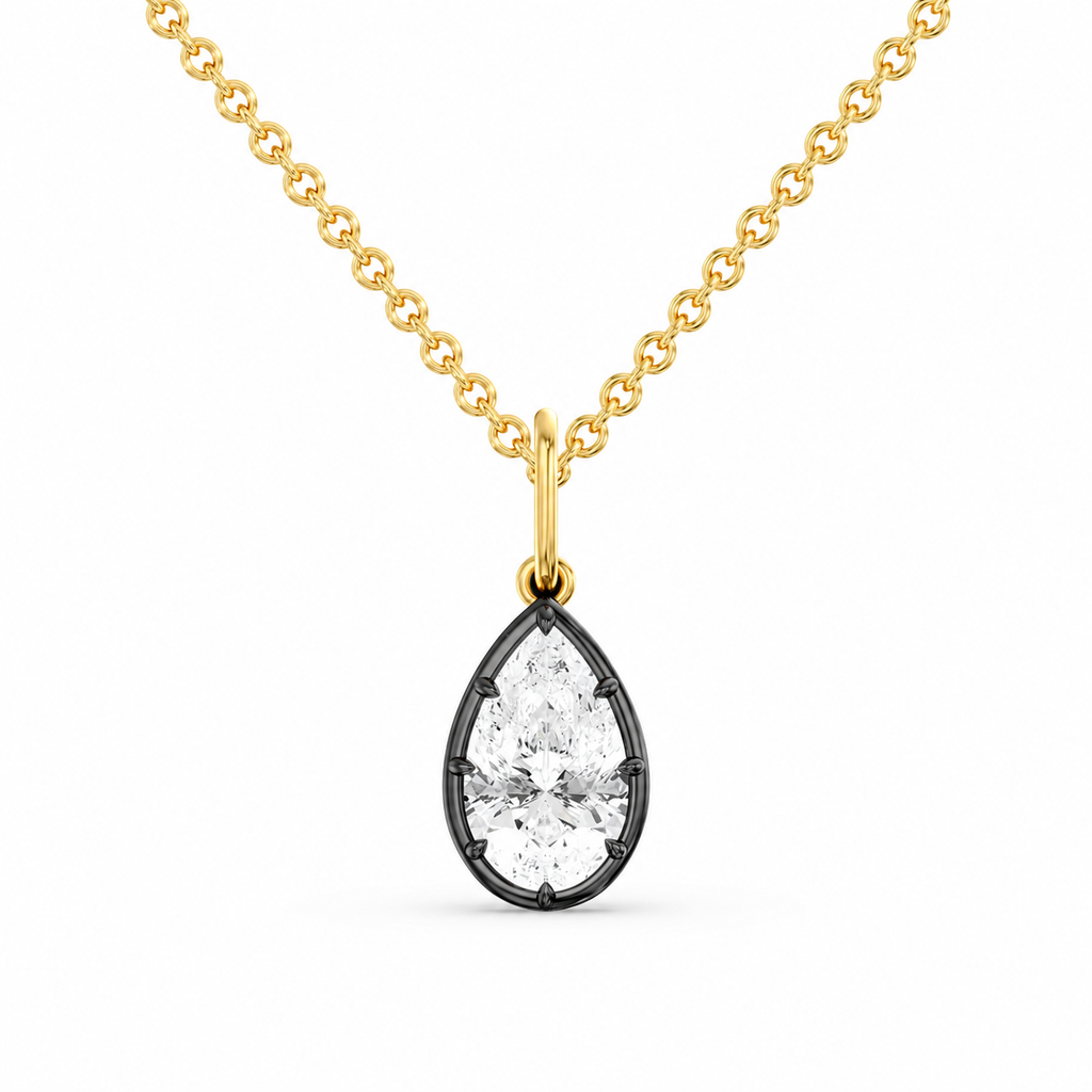 Georgian Pear Pendant