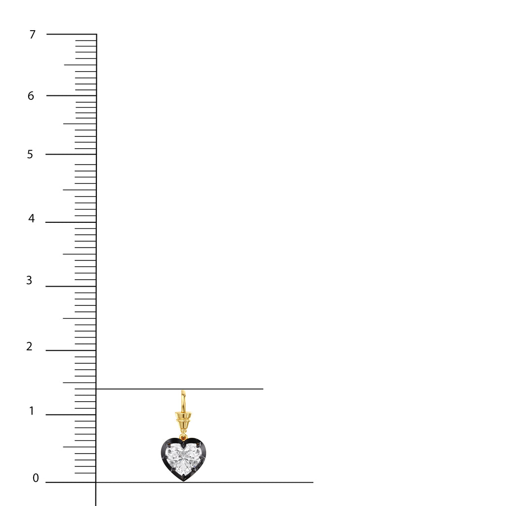 Georgian Heart Lantern Pendant