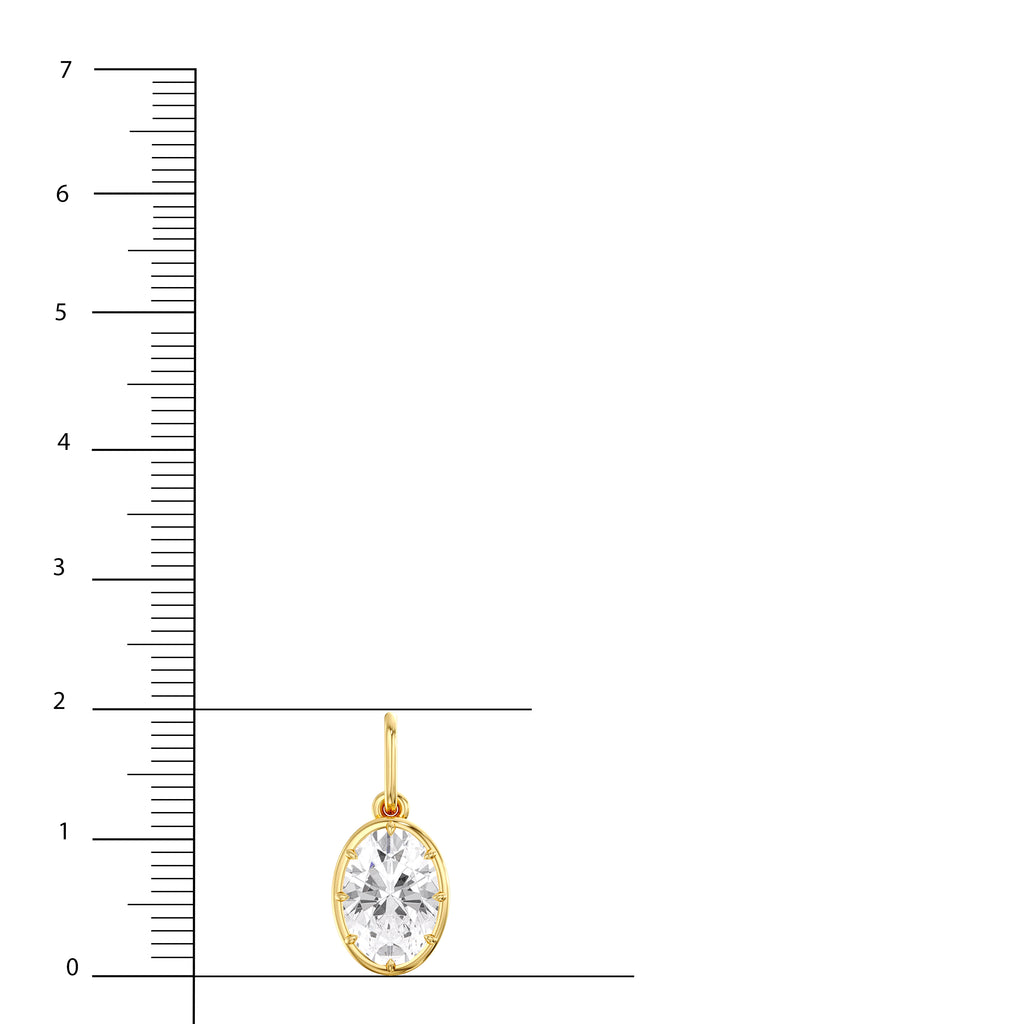 Georgian Oval Pendant