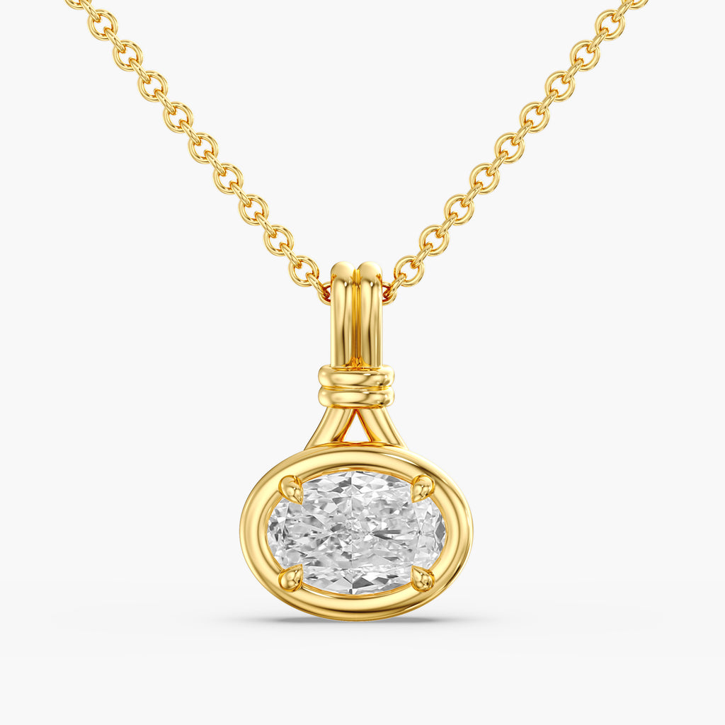 The Talisman Oval Pendant (2 ctw)