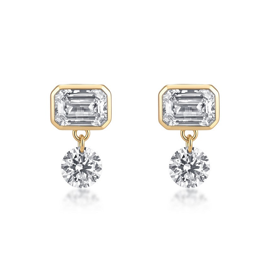 Emerald & Round Drops
