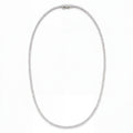Essential 6 Carat Tennis Necklace – 14K White Gold