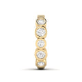 Essential Bezel Diamond Ear Cuff – 14K Yellow Gold
