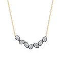 Georgian Pear Garland Necklace