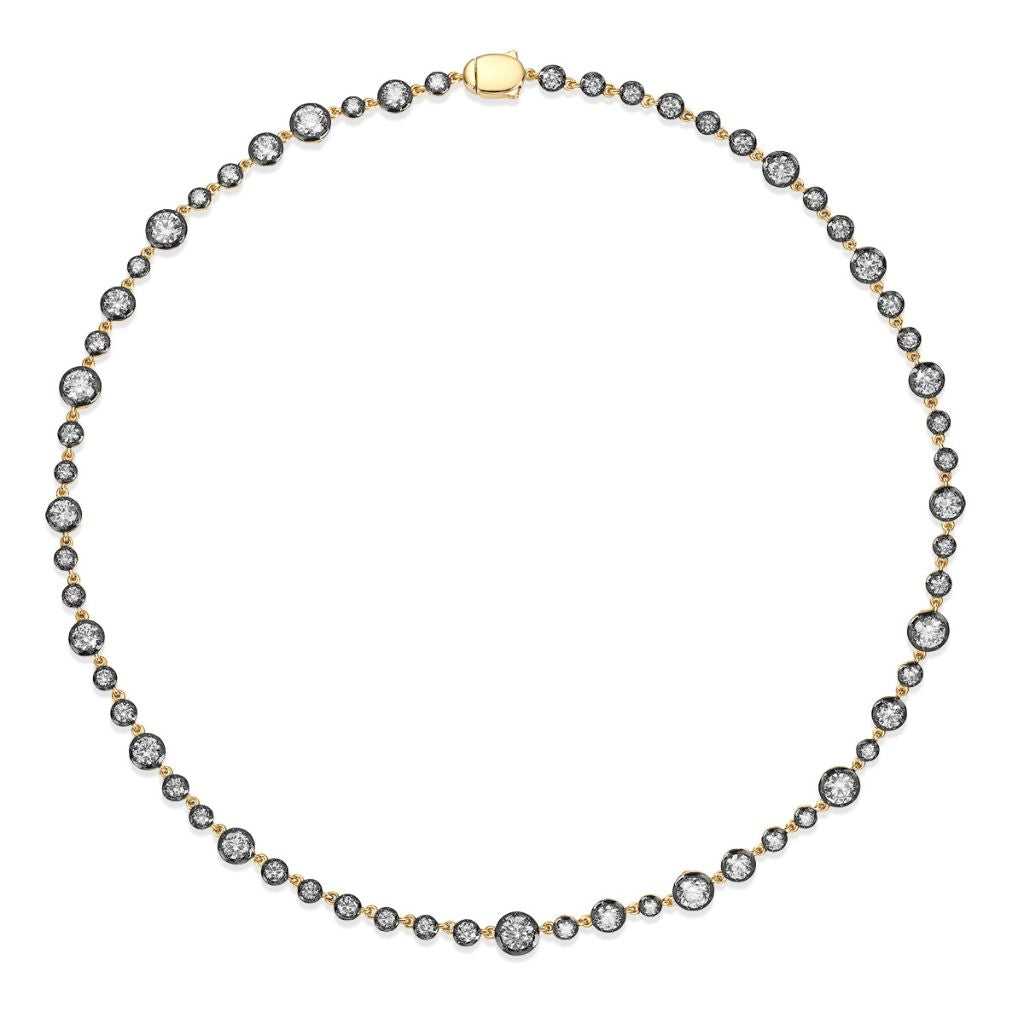Georgian Lab-Grown Diamond Necklace (10 ctw)