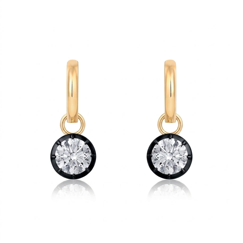 Obsidian Round Drops