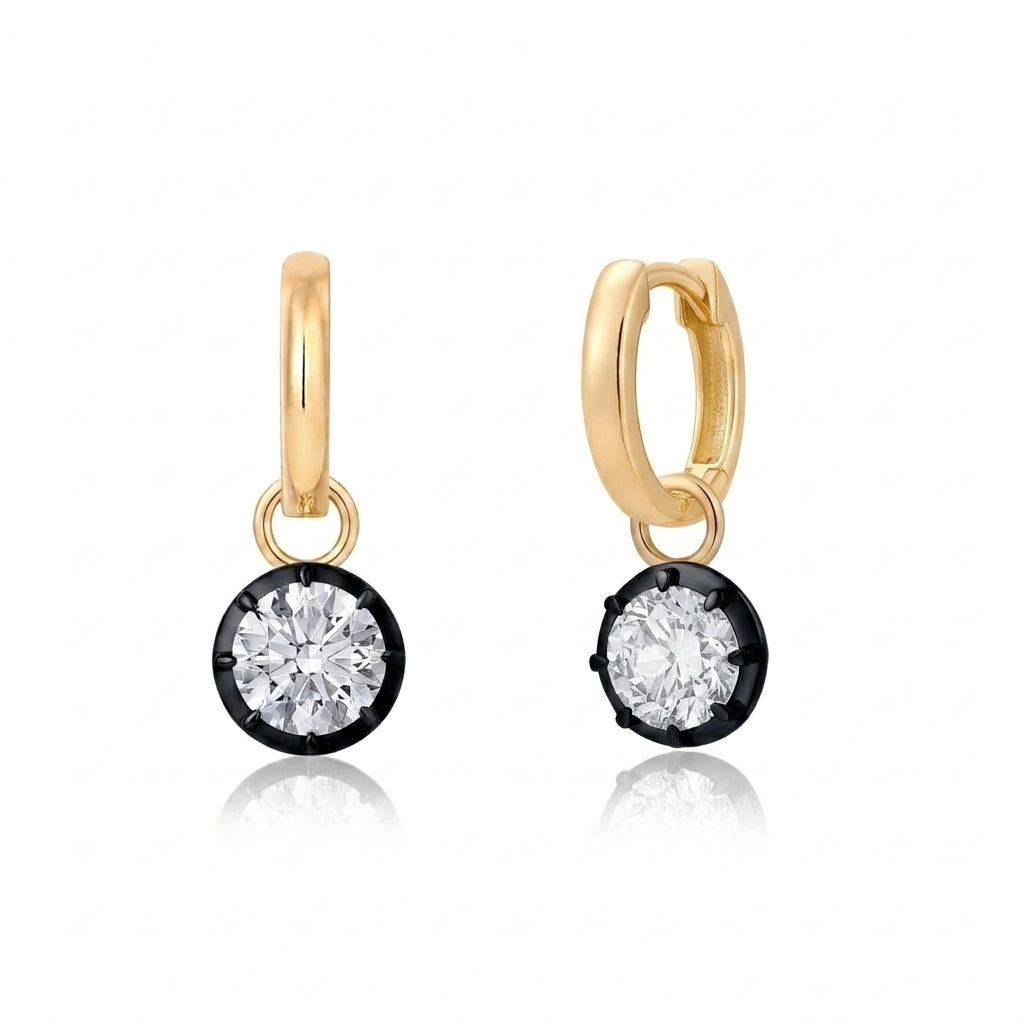 Obsidian Round Drops