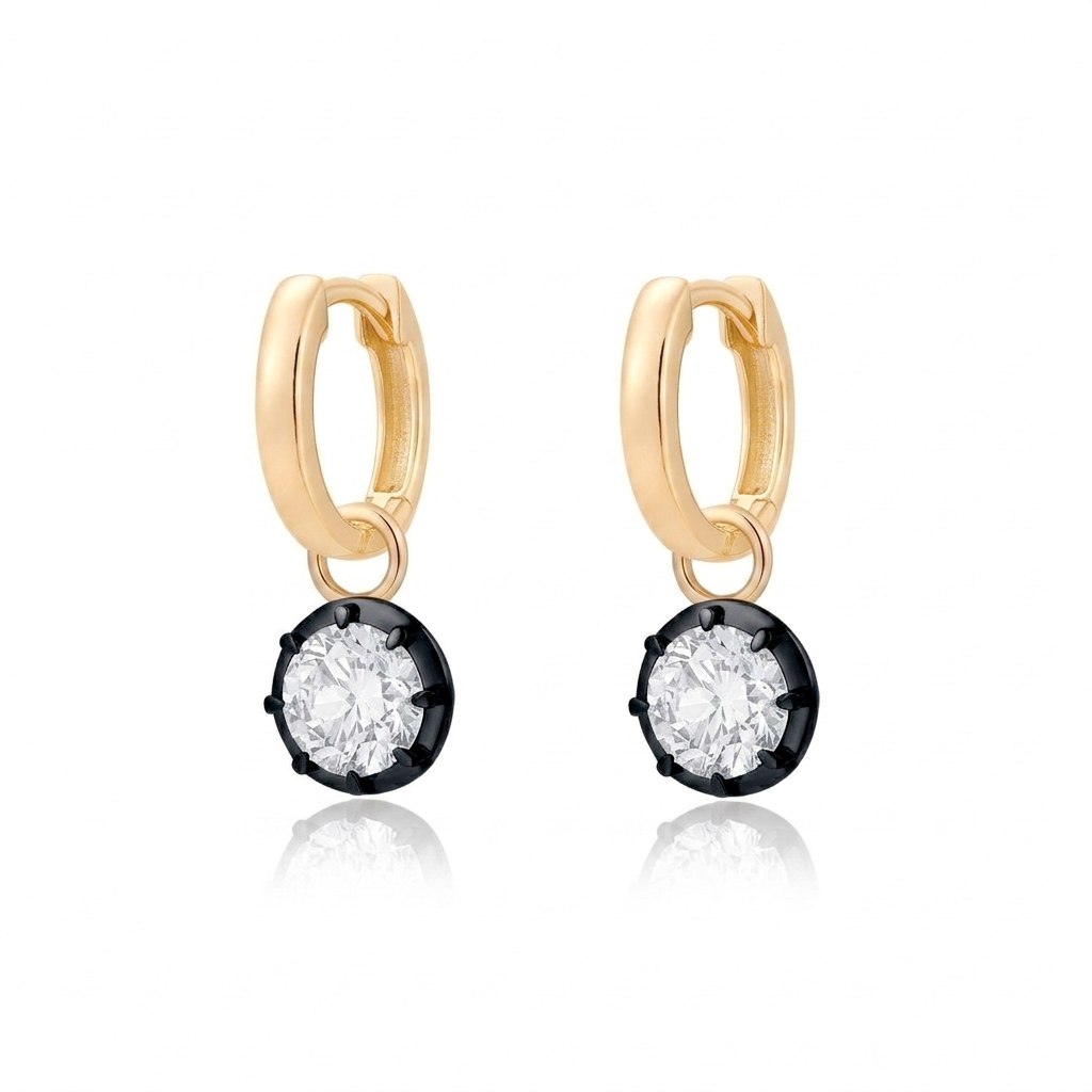 Obsidian Round Drops