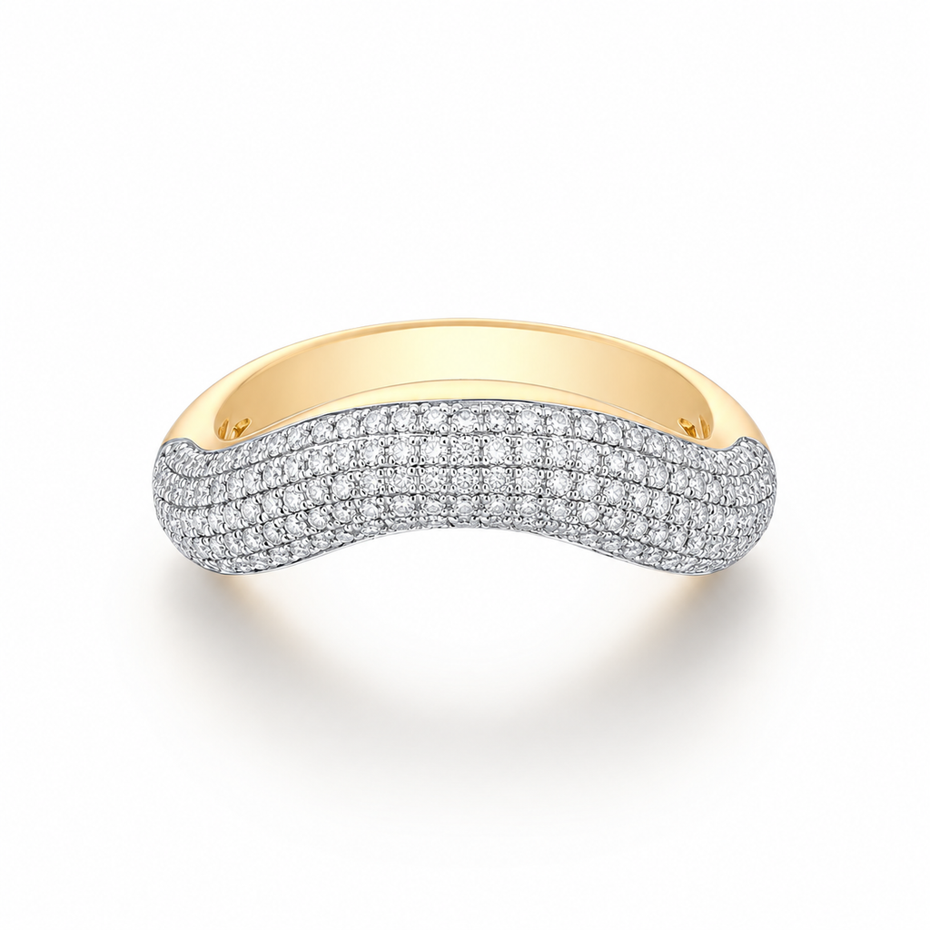 Pavé Wave Ring