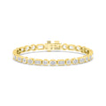 The Meridian Mixed-Cut Bezel Bracelet