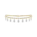 The Celeste Lab Diamond Fringe Bracelet