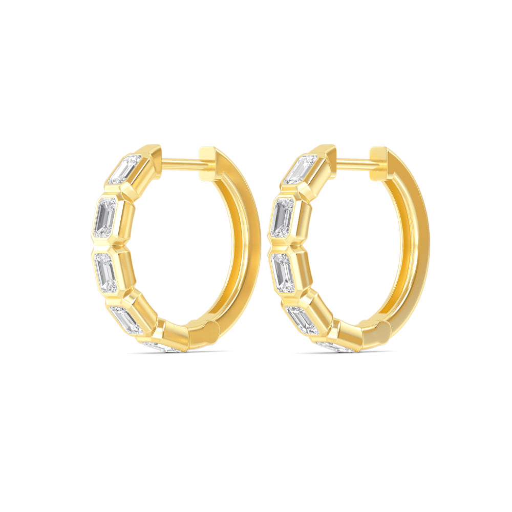 The Avenue Emerald Hoops