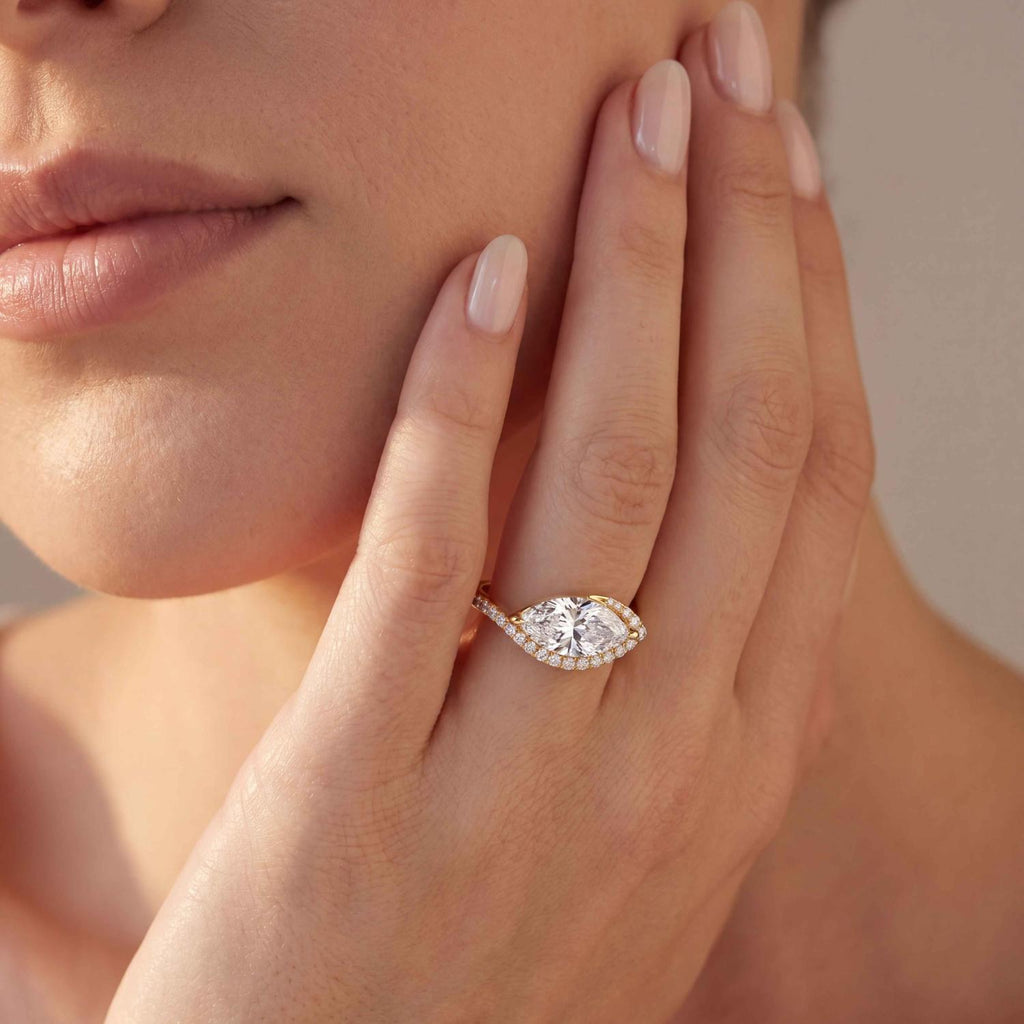 Marquise Wave Ring