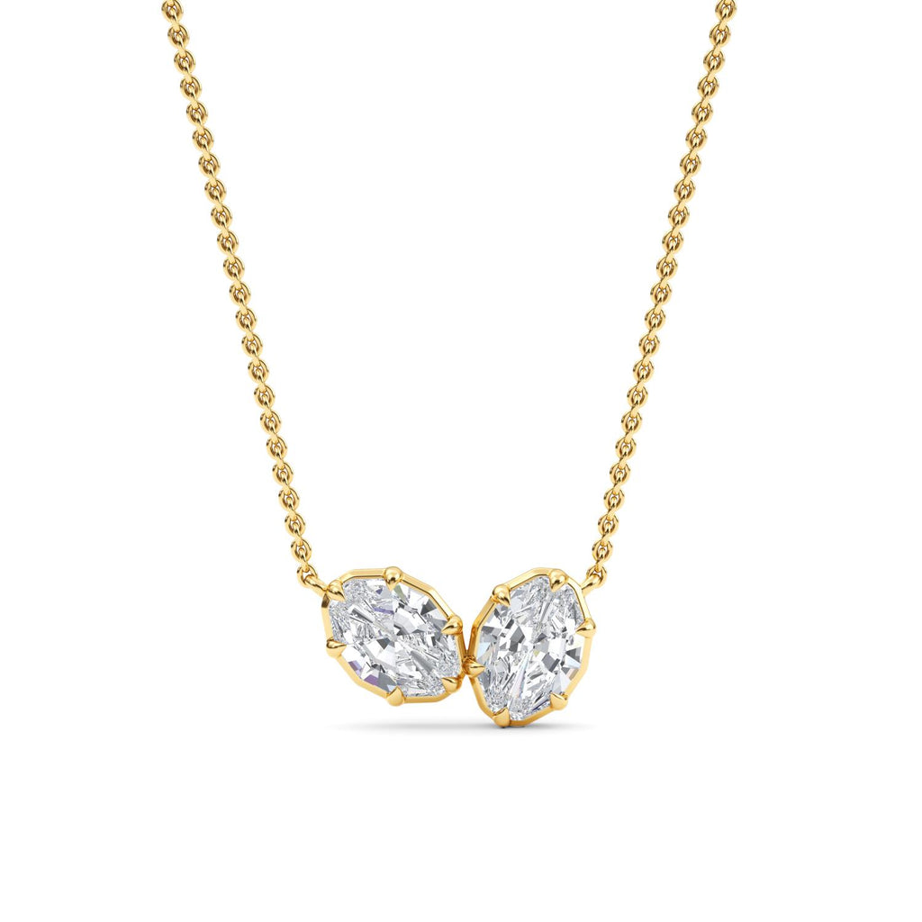 Georgian Double Oval Necklace