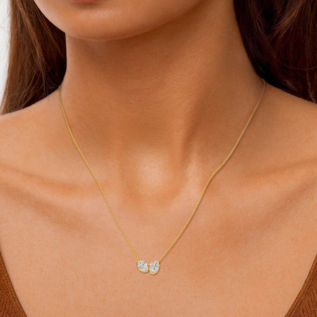 Georgian Double Oval Necklace