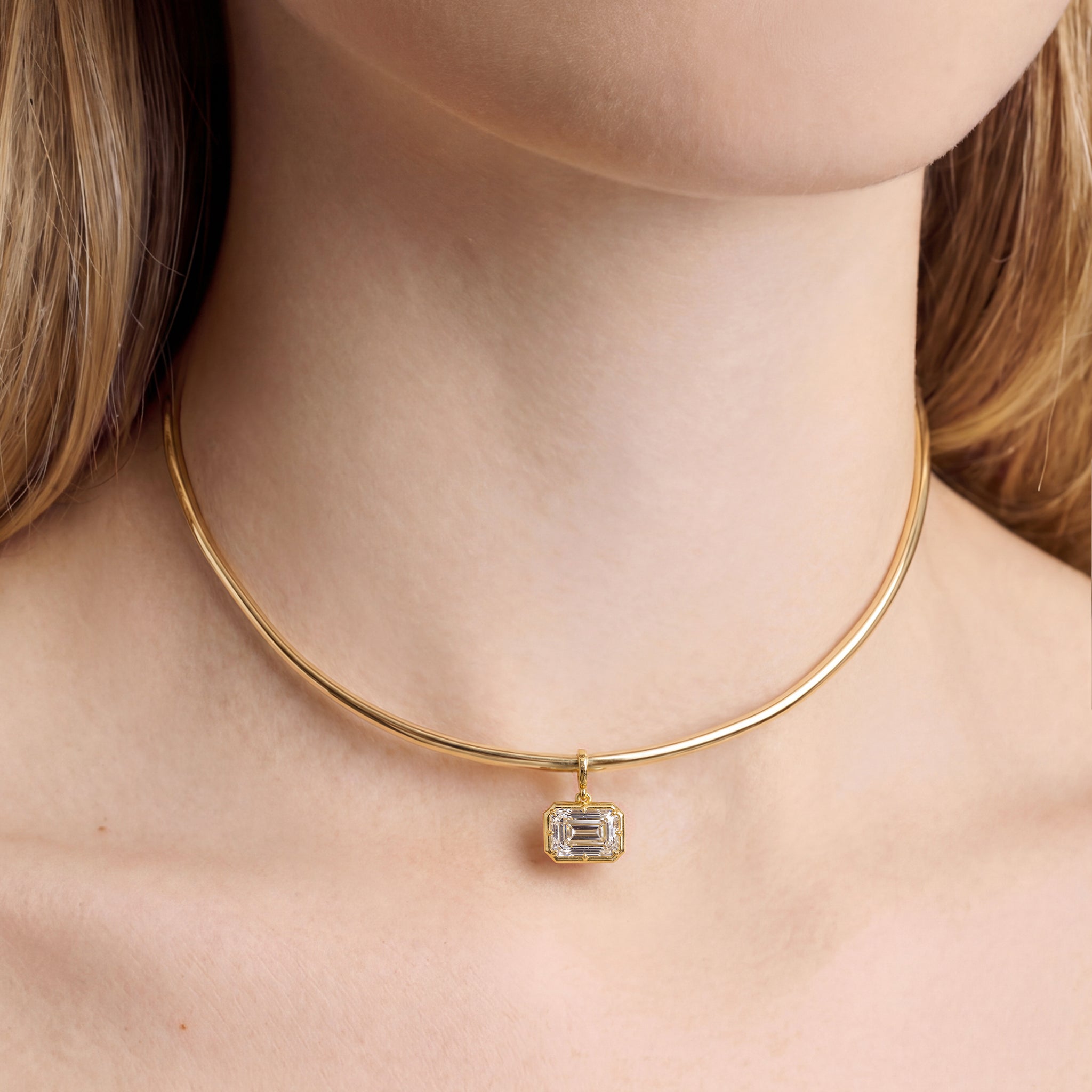The Essential Omega Necklace – 14K Yellow Gold 2mm Omega Chain