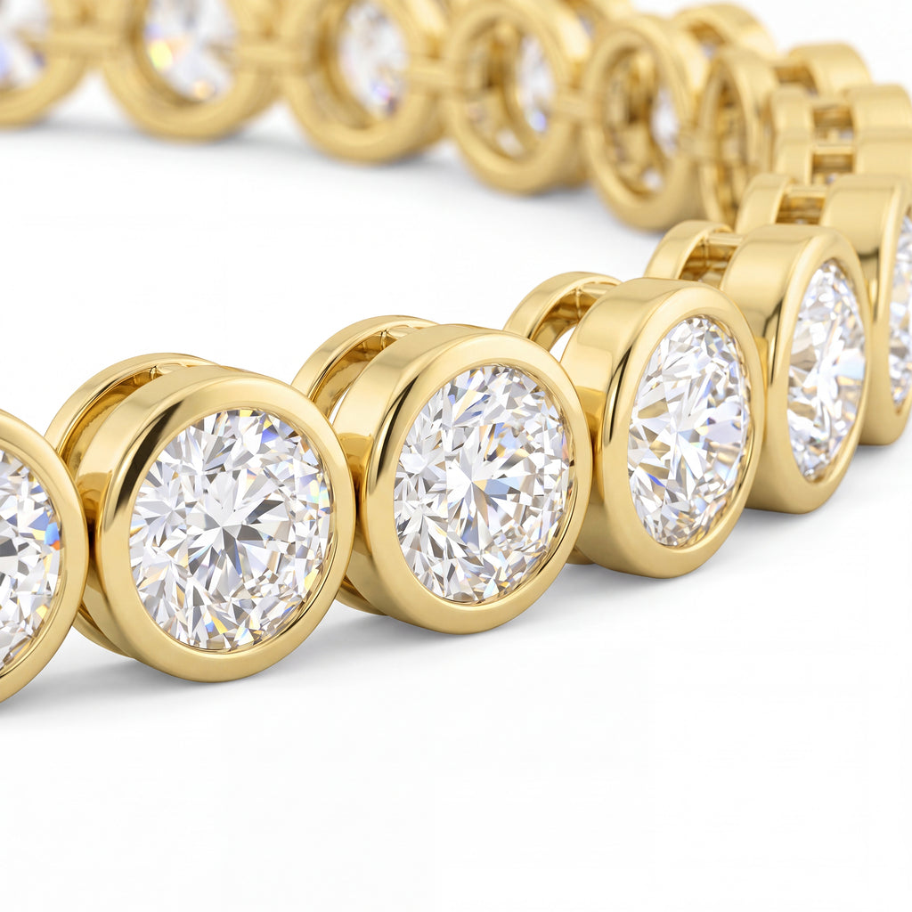 The Riviera Bezel Bracelet