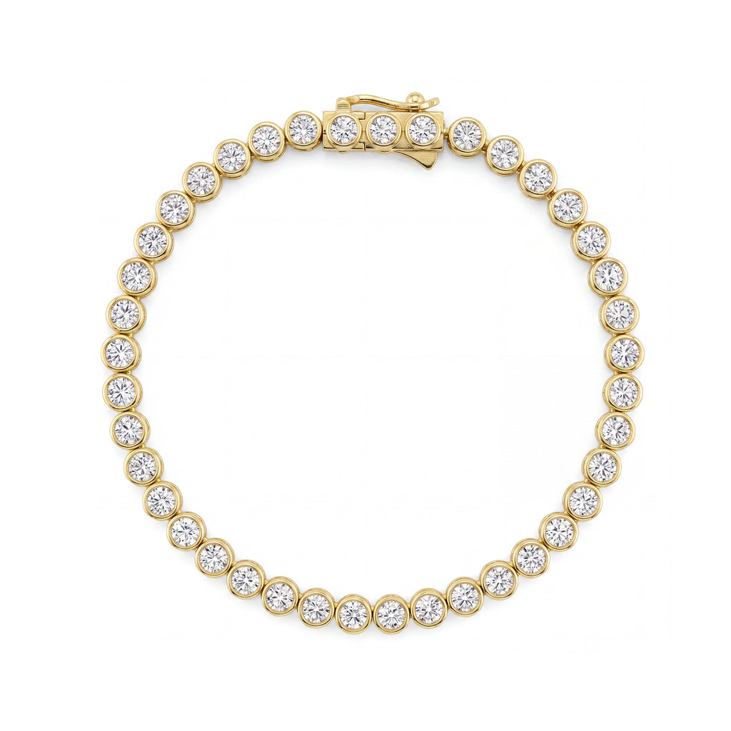 The Riviera Bezel Bracelet