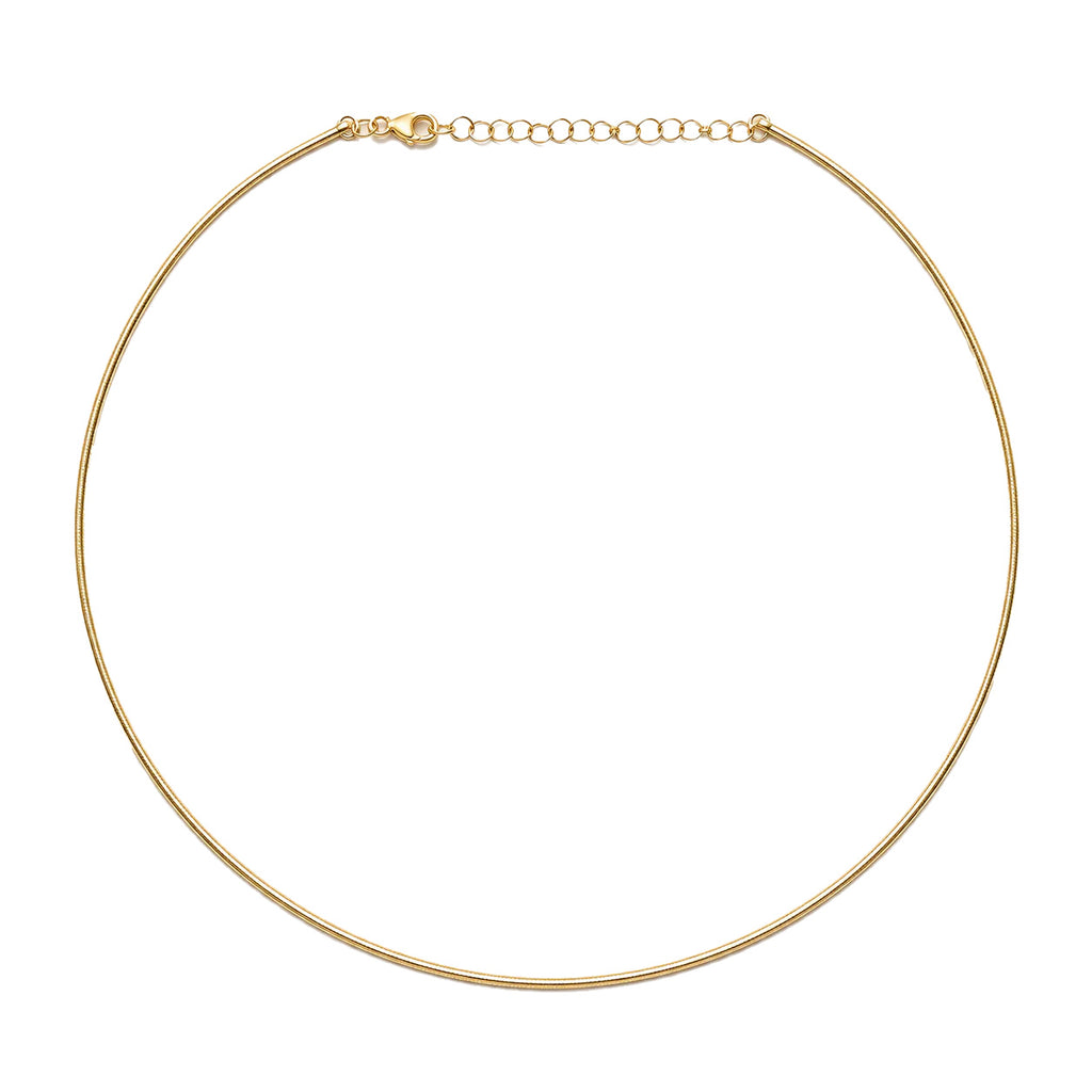 Flexible Omega Chain (1.5 mm, 14K)