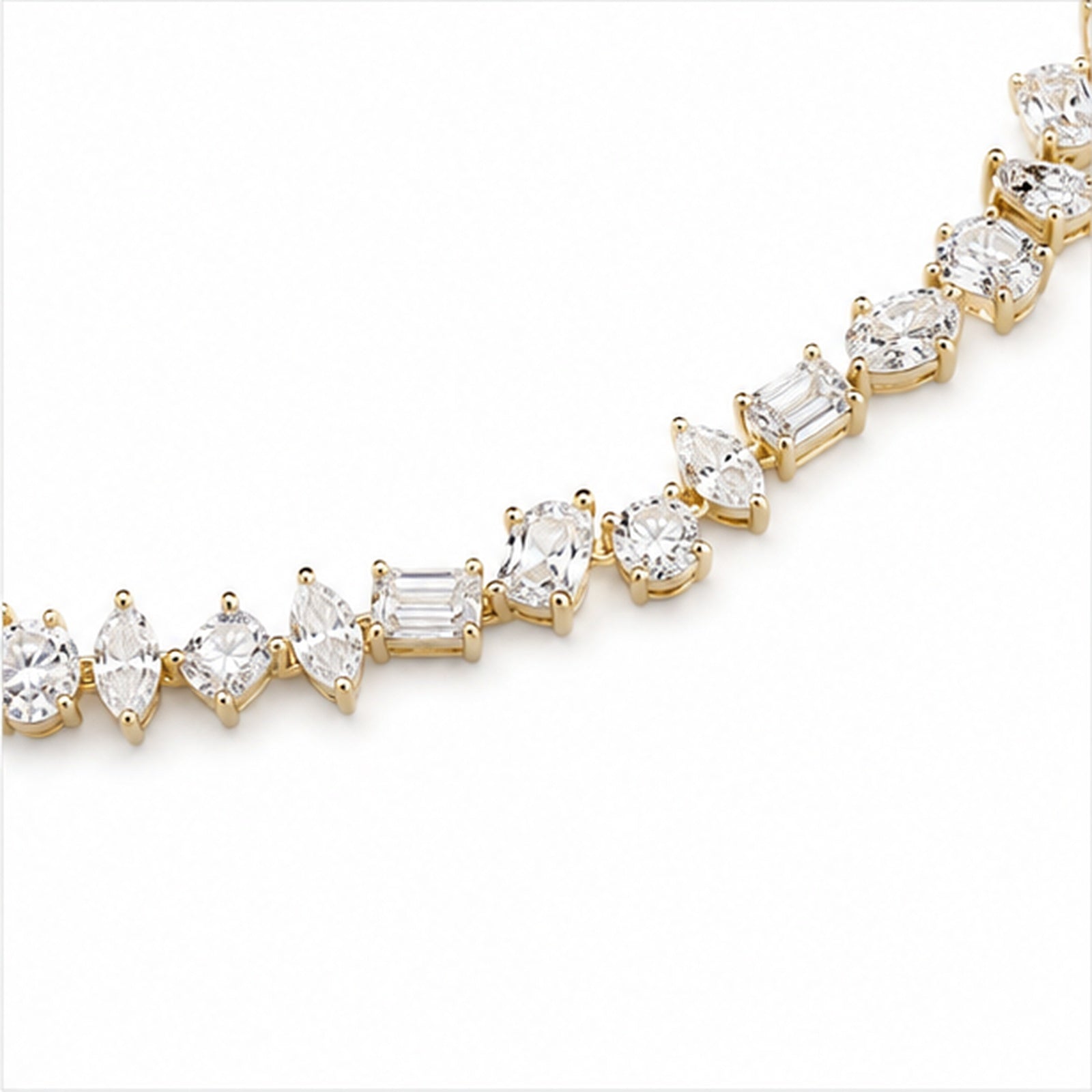 Mixed Shape Necklace