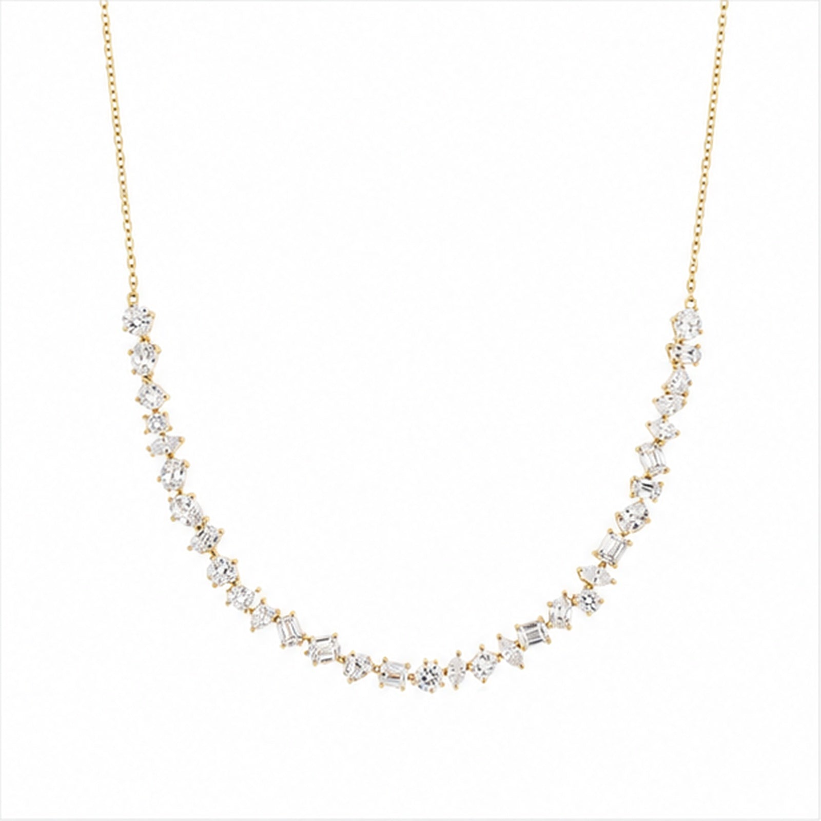 Mixed Shape Necklace