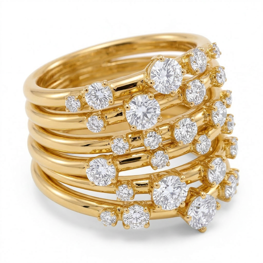 Constellation Lab Diamond Statement Ring