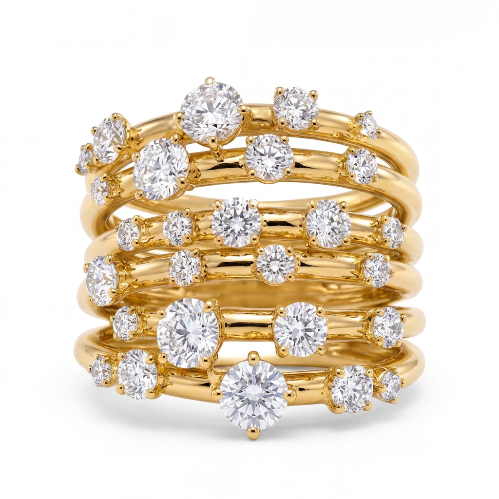 Constellation Lab Diamond Statement Ring