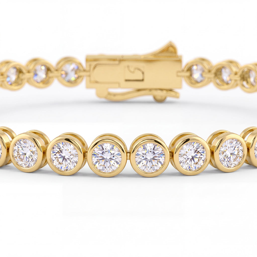 The Riviera Bezel Bracelet