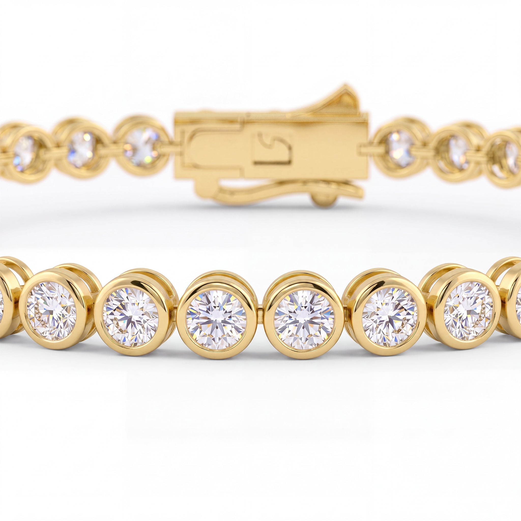 The Riviera Bezel Bracelet
