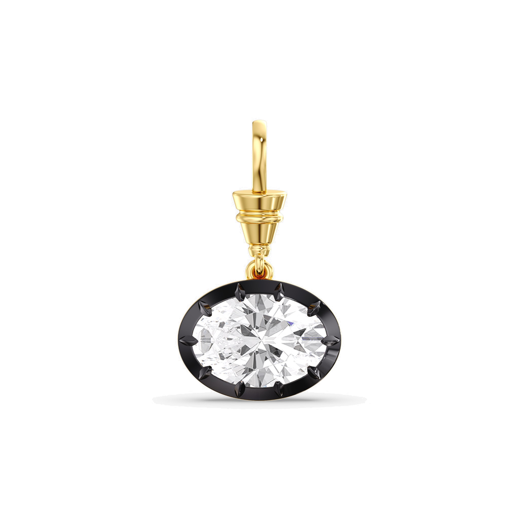 Georgian Lantern Oval Pendant