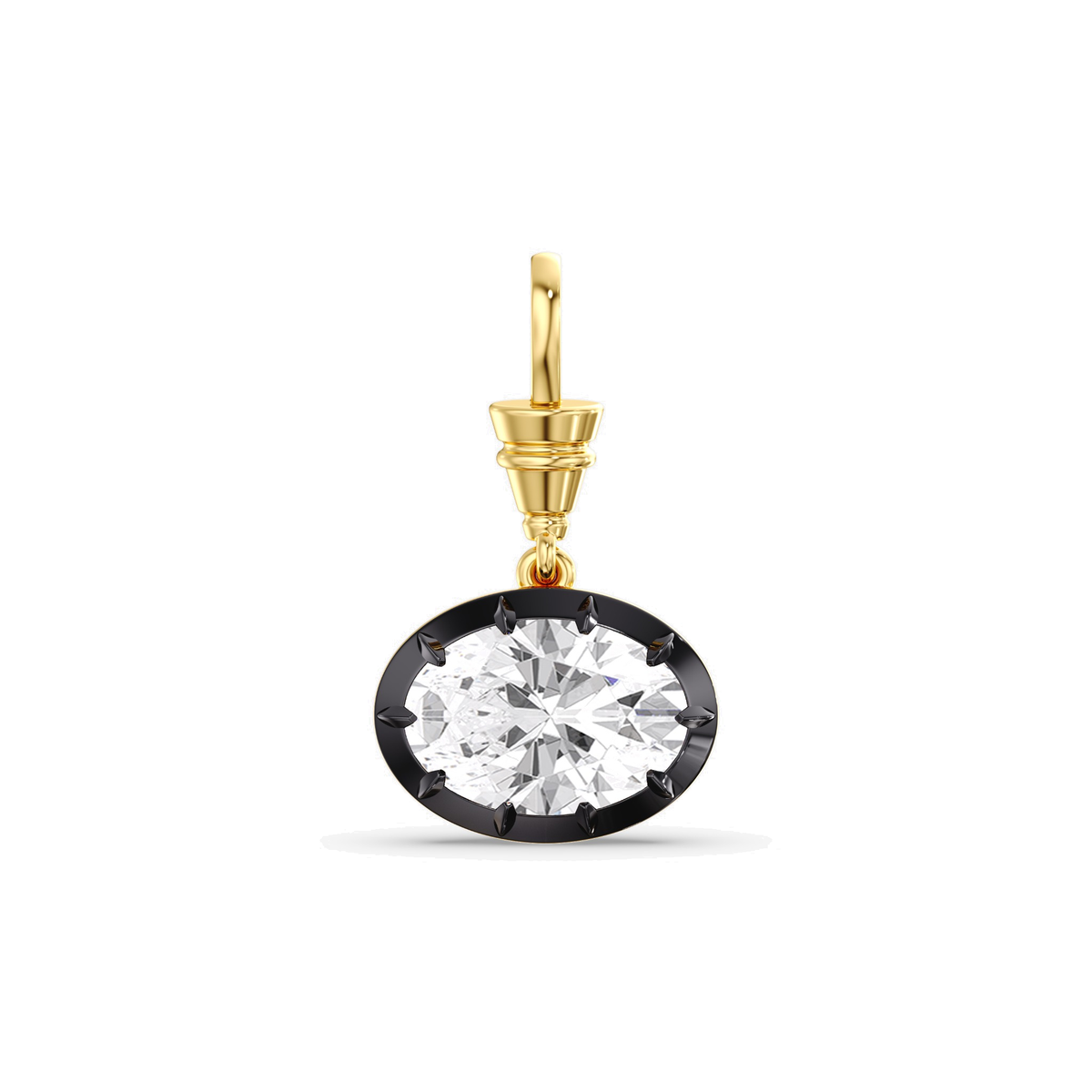 Georgian Lantern Oval Pendant