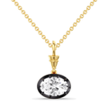 Georgian Lantern Oval Pendant