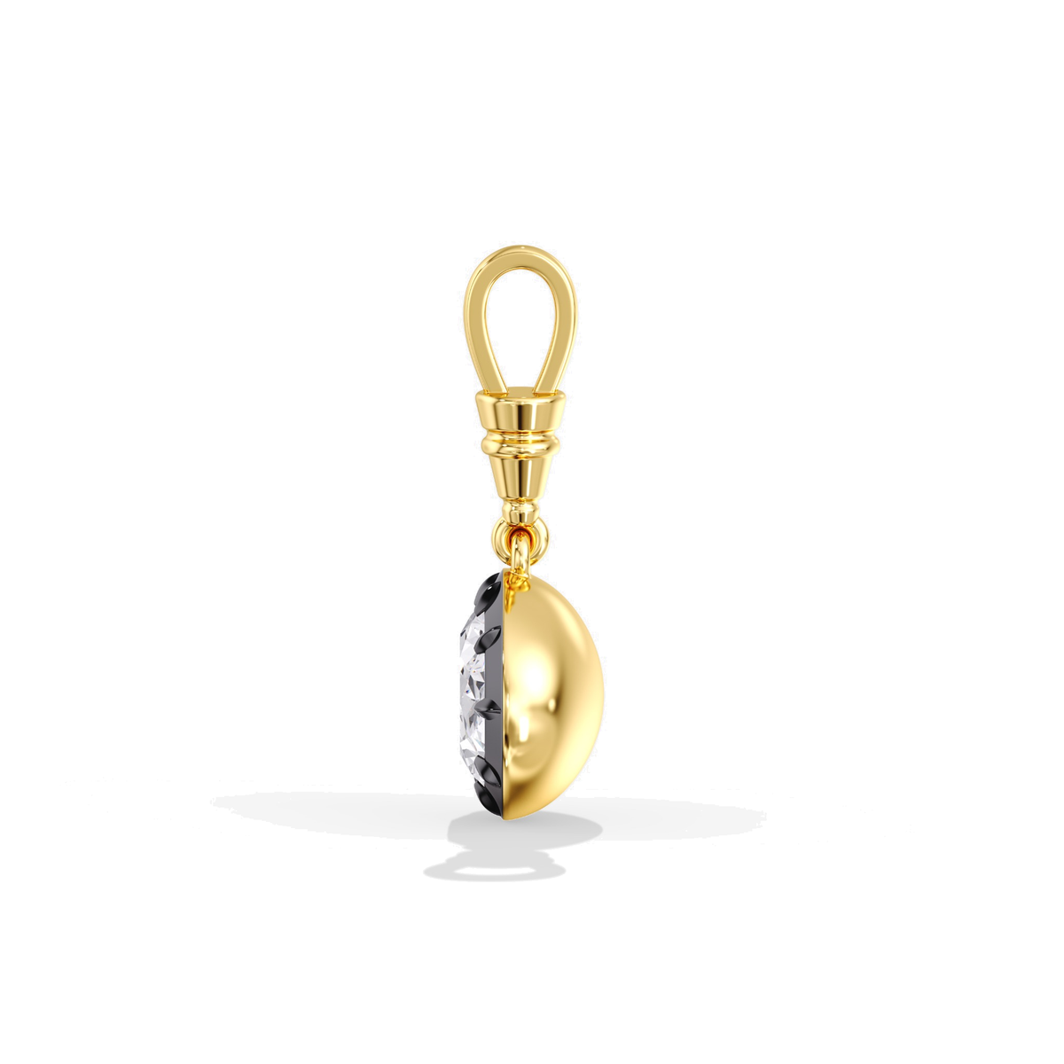 Georgian Lantern Oval Pendant