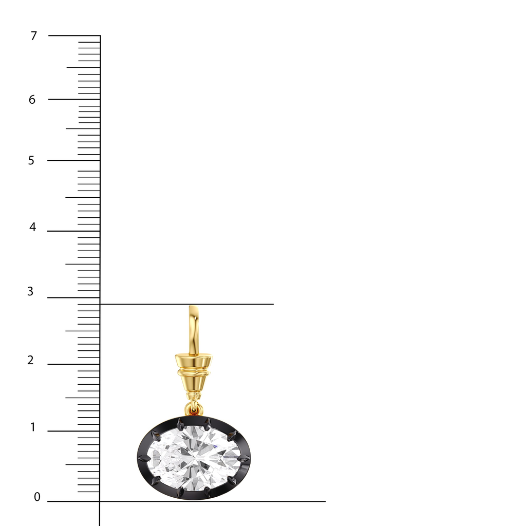 Georgian Lantern Oval Pendant