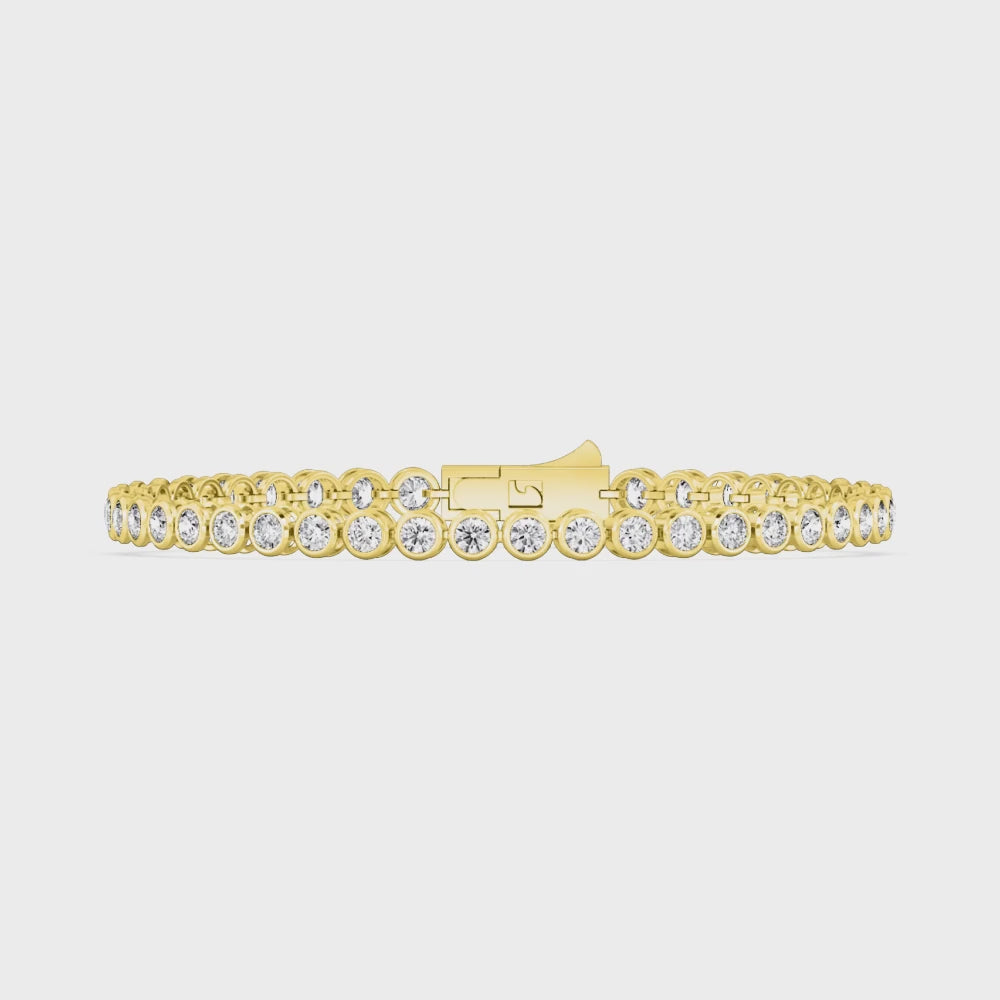 The Riviera Bezel Bracelet